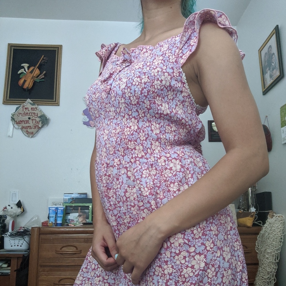 Floral Midi Dress
